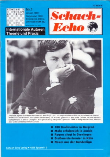 Schach-Echo 1989